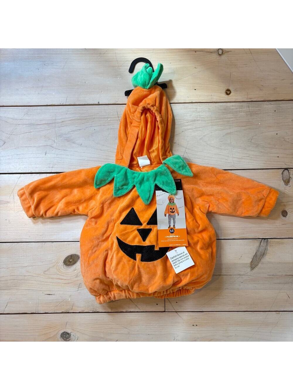 Hyde and Eek Boutique NWT Infant Pumpkin Halloween Costume 6-12 Months